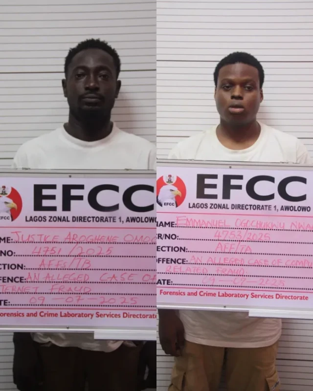 Emmanuel Nwanze and Justice Aroghene